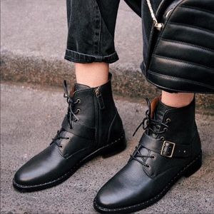 SEZANE Laeticia black boot 36